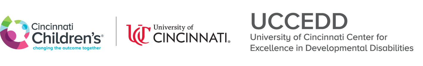 Image of the logo for the University of Cincinnati  UCCEDD Center